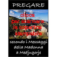 copertina  per il libro Pregare secondo i messaggi della Madonna a Medjugorje - edizione 2026